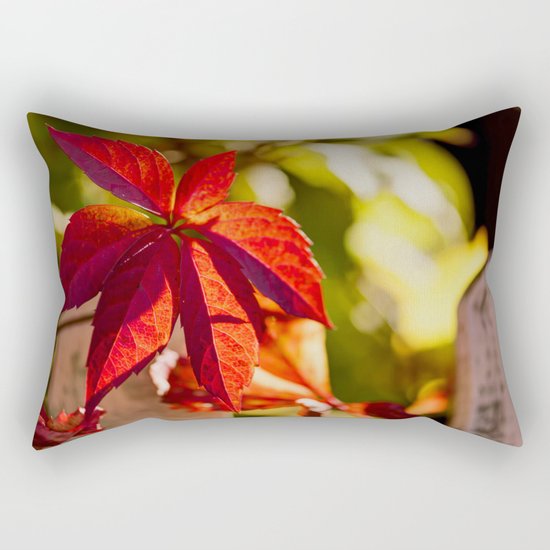 Red Autumnlights- Indian Summer VI Rectangular Pillow