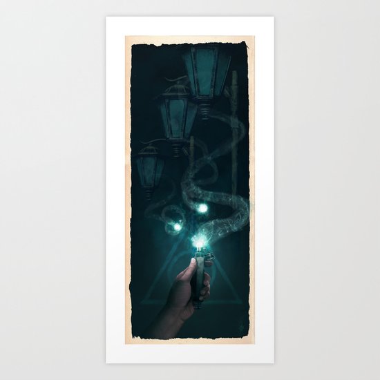 Ron and the Deluminator Art Print