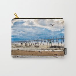"South Haven Lighthouse" - South Haven, MI Carry-All Pouch