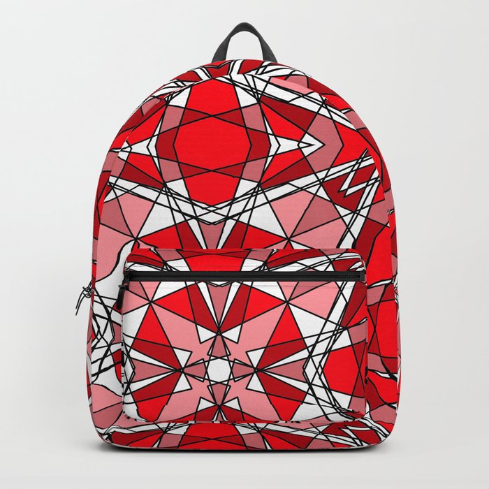 Red Ruby Backpack by Stefan Coleman Society6