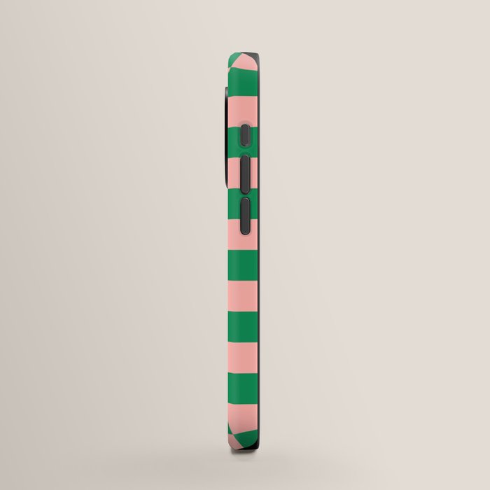 Checkerboard Mini Check Checkered Pattern Green and Pink