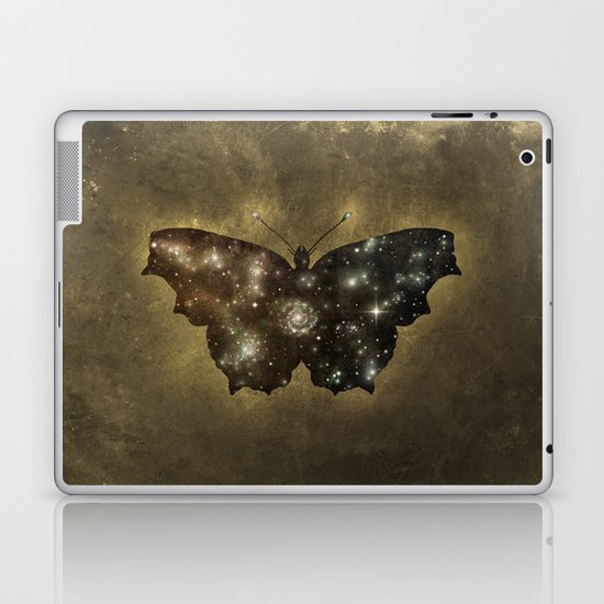 Cosmic Butterfly Laptop & iPad Skin