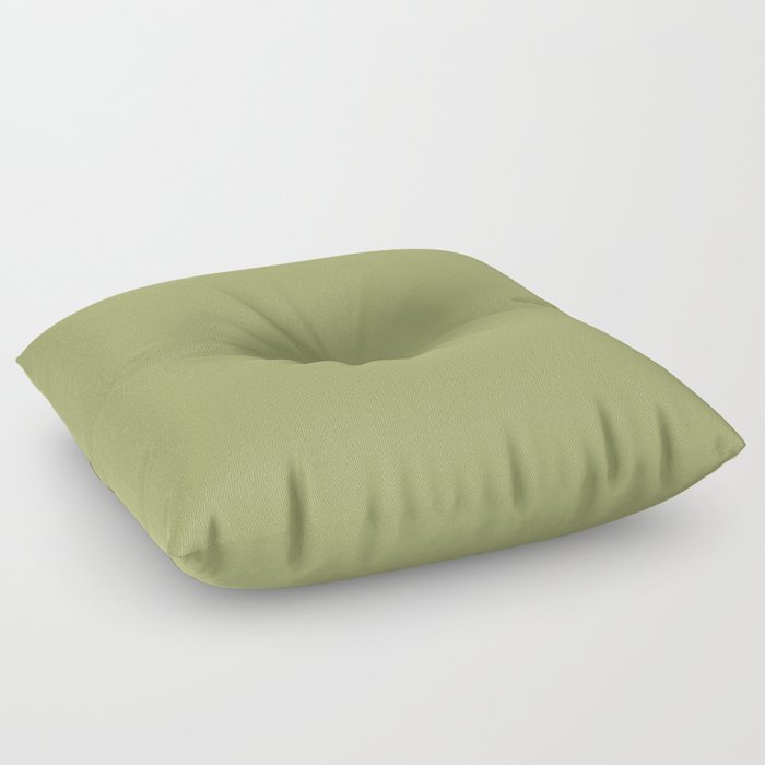 Olive Green Color Floor Pillow