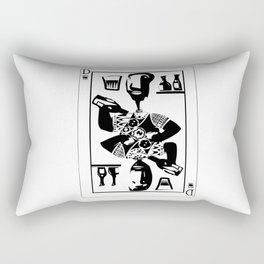 playing cards Rectangular Pillow