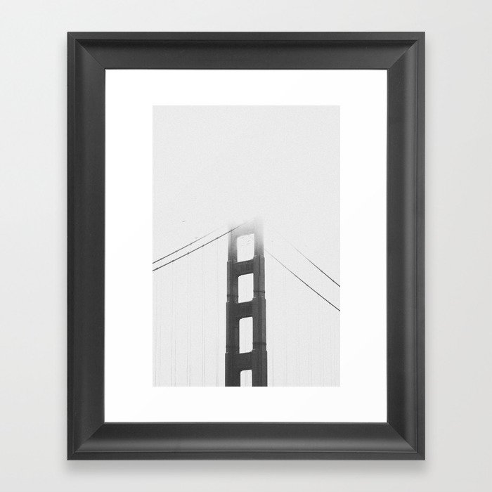 GOLDEN GATE BRIDGE III / San Francisco, California Framed Art Print