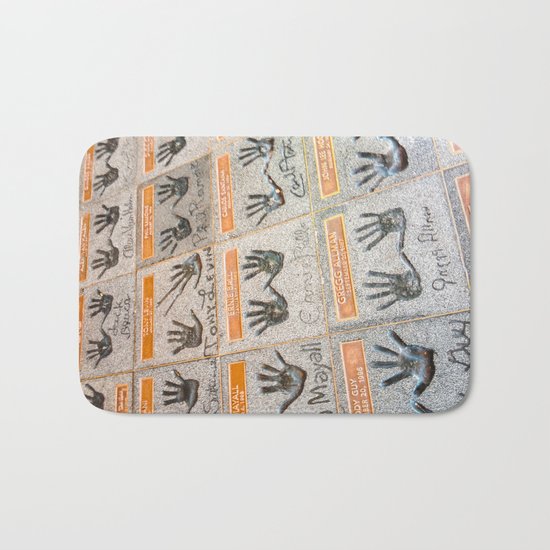 Hollywood hands Bath Mat
