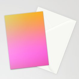 17 Sunset Sky Gradient Aesthetic 220513   Stationery Card