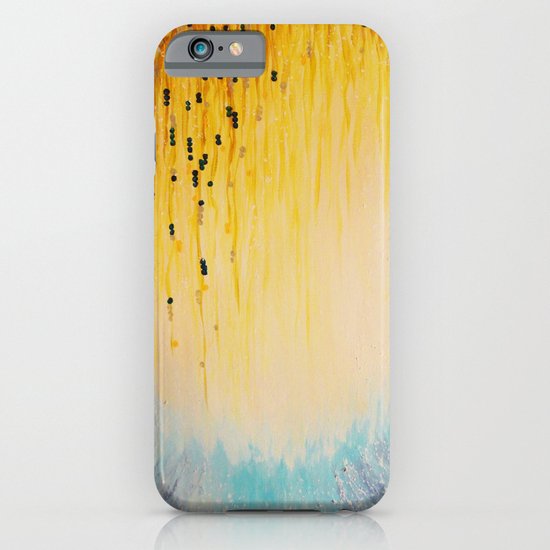 MYSTIC GARDEN Lovely Fairy Land Abstract Painting Acrylic Fine Art Winter Colorful Fantasy Magical iPhone & iPod Case