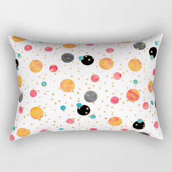 Peachy Party Rectangular Pillow