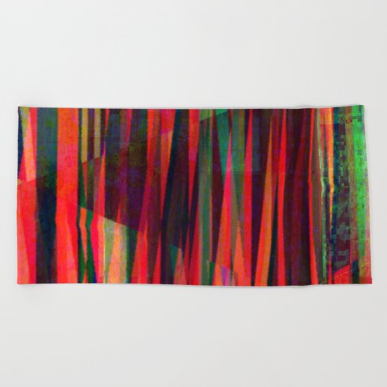 conflicting rumor Beach Towel