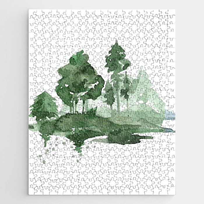 Foggy Forest Series 3 Jigsaw Puzzle