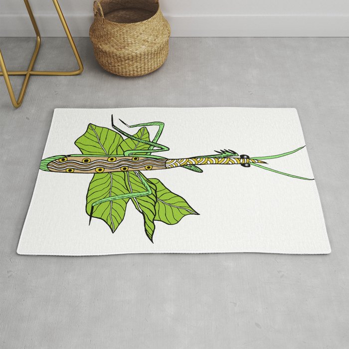 Praying Mantis #1 Rug