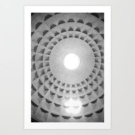 The Pantheon in Rome #2 #travel #wall #art #society6 Art Print