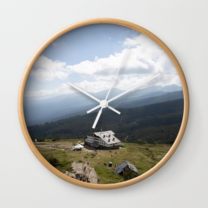 The Hut Wall Clock