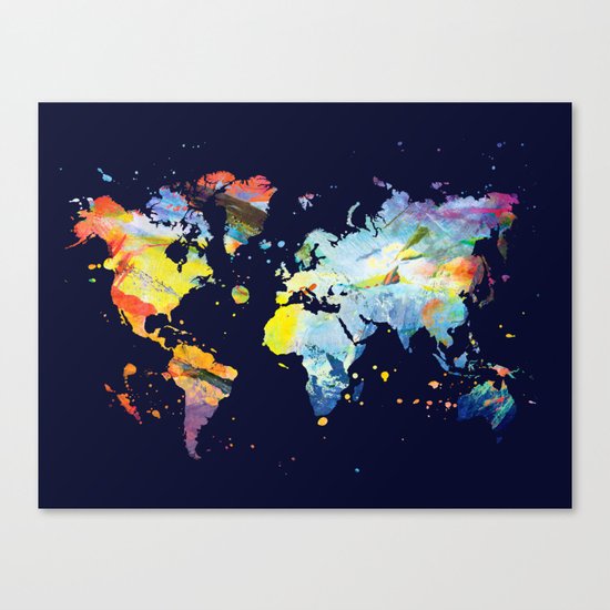 THE COLORFUL WORLD Canvas Print