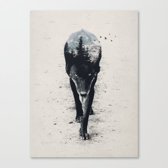 Up in the Woods Canvas Print