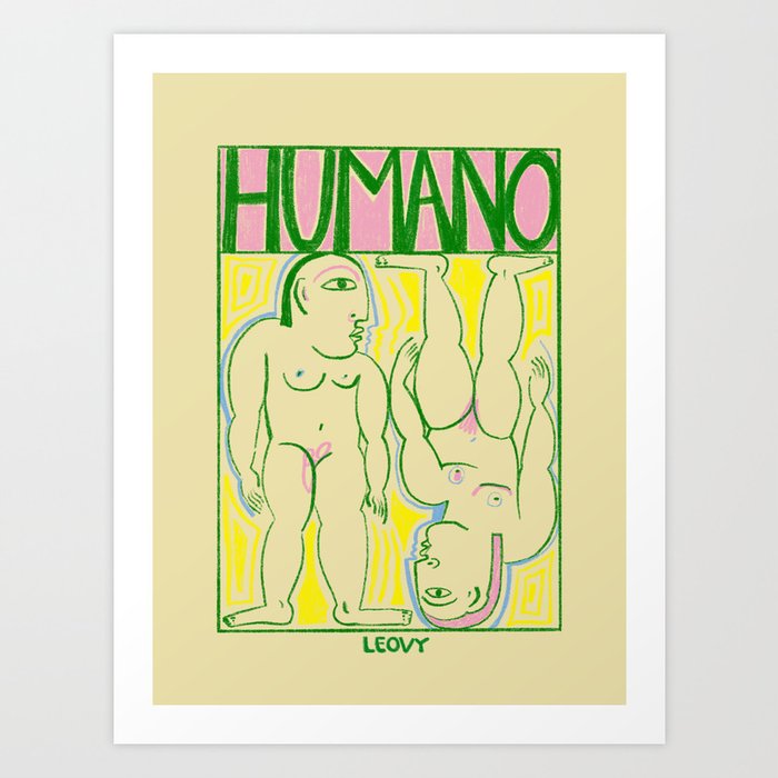 Humano Art Print