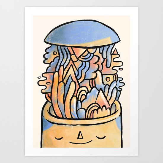 Mind Slime Art Print