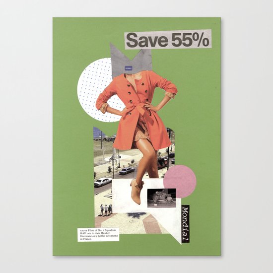 save 55 Canvas Print