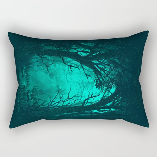 The Hiding Place Rectangular Pillow