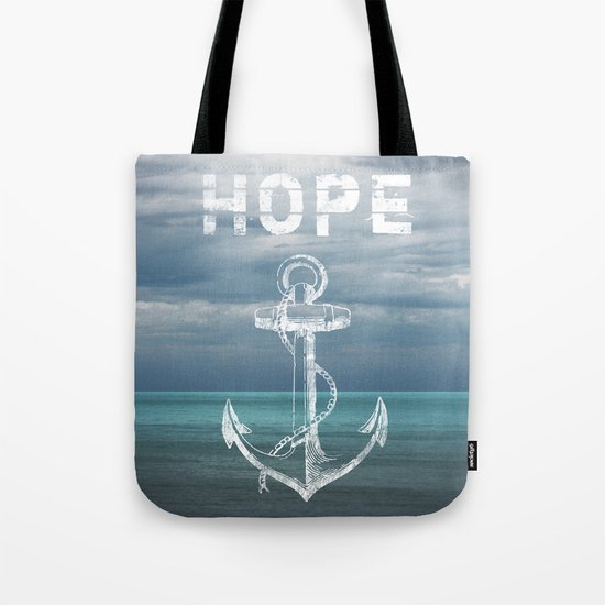 Hope Anchor Tote Bag