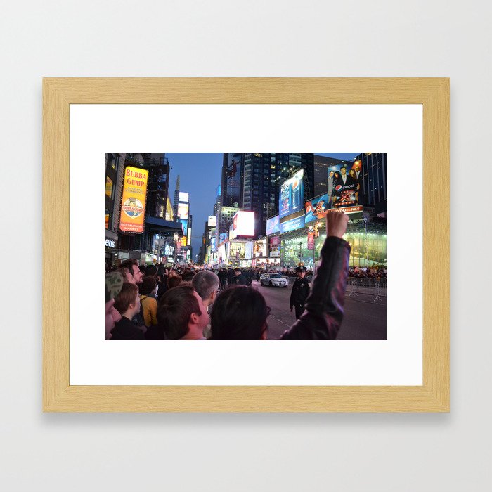 Take Times Square Framed Art Print