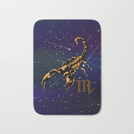 Scorpion. Zodiac sign. Bath Mat | Scorpiontattoo, Scorpionzodiac, Scorpionimages, Zodiacsign, Graphicdesign, Scorpiondrawing, Scorpionastrology, Digital, Scorpion, Astrological 