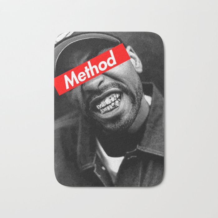 Method Man Wu Tang Design Bath Mat By Matthewpet Society6