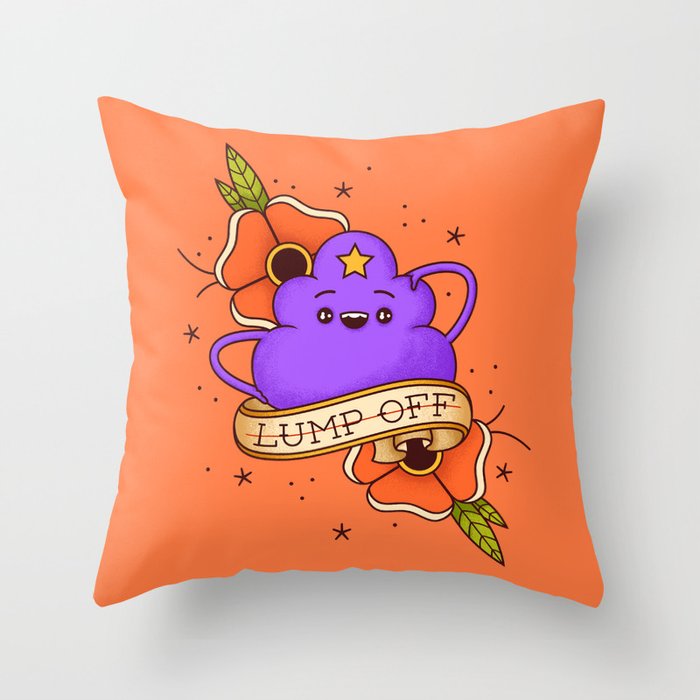 LSP | Lump Off Throw Pillow