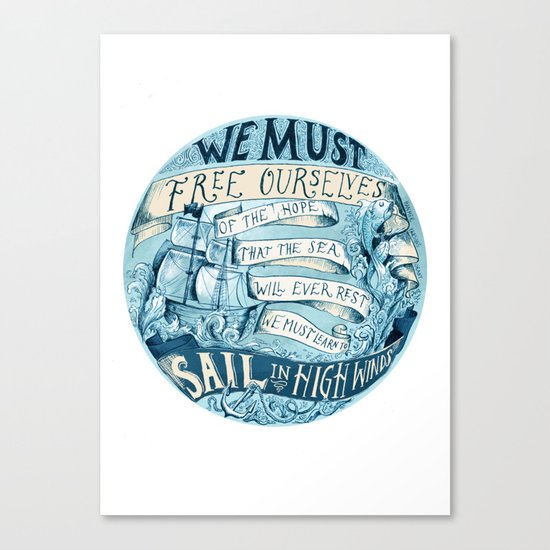 Learn to Sail Canvas Print