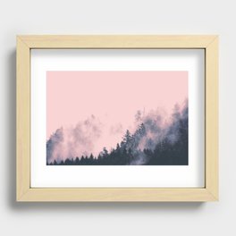Summer In The Mountains Recessed Framed Print