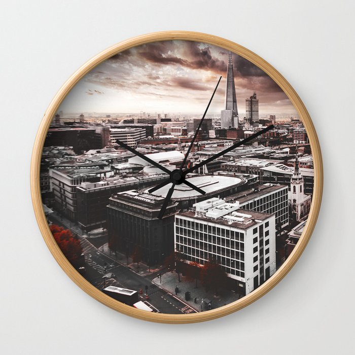 the shard in london Wall Clock