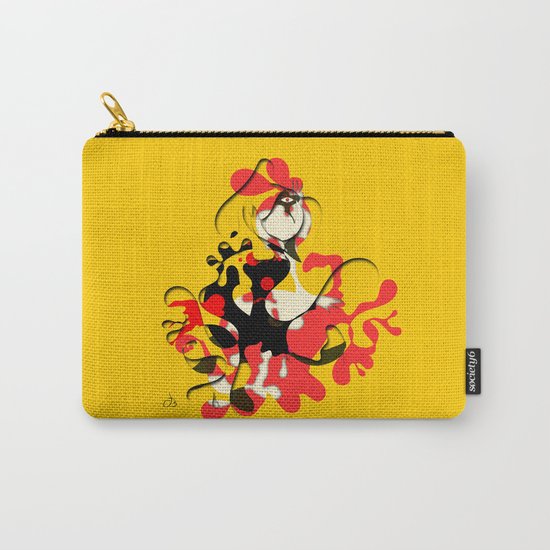 Flamenco Dancer Abstract Carry-All Pouch