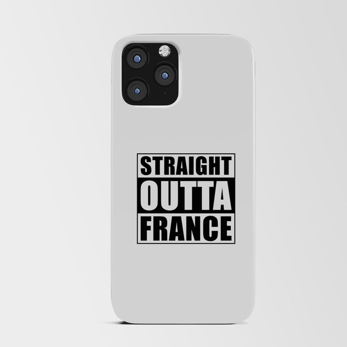 Straight Outta France iPhone Card Case