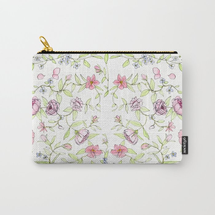 Spring Roses  Carry-All Pouch
