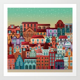 Homes Art Print