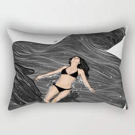Floating over you. Rectangular Pillow