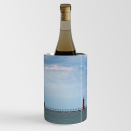 Little Red Lighthouse  Wine Chiller