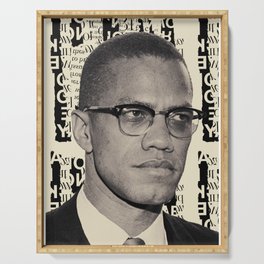 MalcolmX Home Art classroom Serving Tray