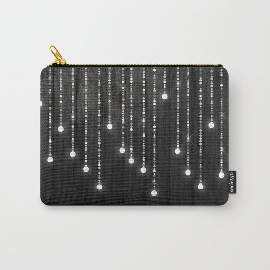 Fairy Lights on Wood 04 Carry-All Pouch