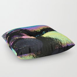 Water and Oil Floor Pillow