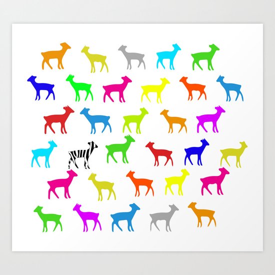 Nature's Mistake Art Print