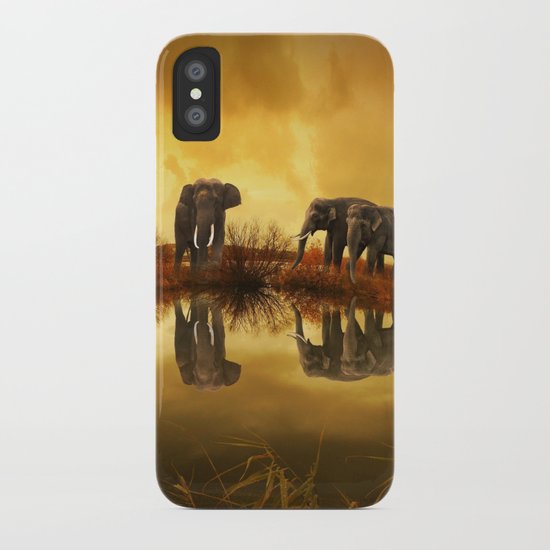 The Herd (Elephants) iPhone Case