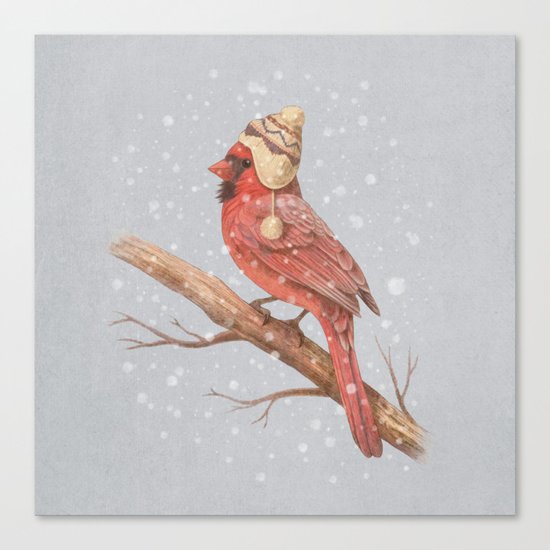 First Snow - colour option Canvas Print
