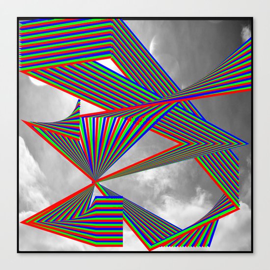 Highways of the Future Canvas Print