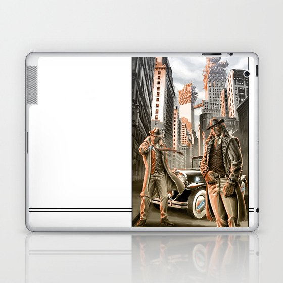 Detectives from other worlds Laptop & iPad Skin
