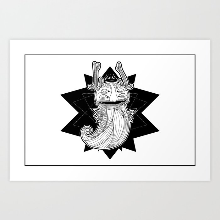 Jappo:Monstro Art Print