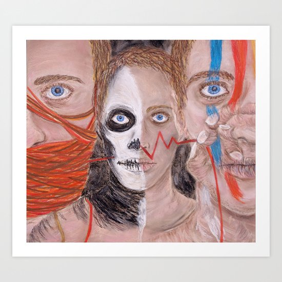 Of Life and Death Art Print