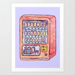 Vending Machine Art Prints For Any Decor Style Society6 Choose from the numerous japanese vending machines models on sale. vending machine art prints for any