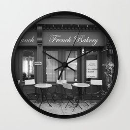French Bakery Wall Clock